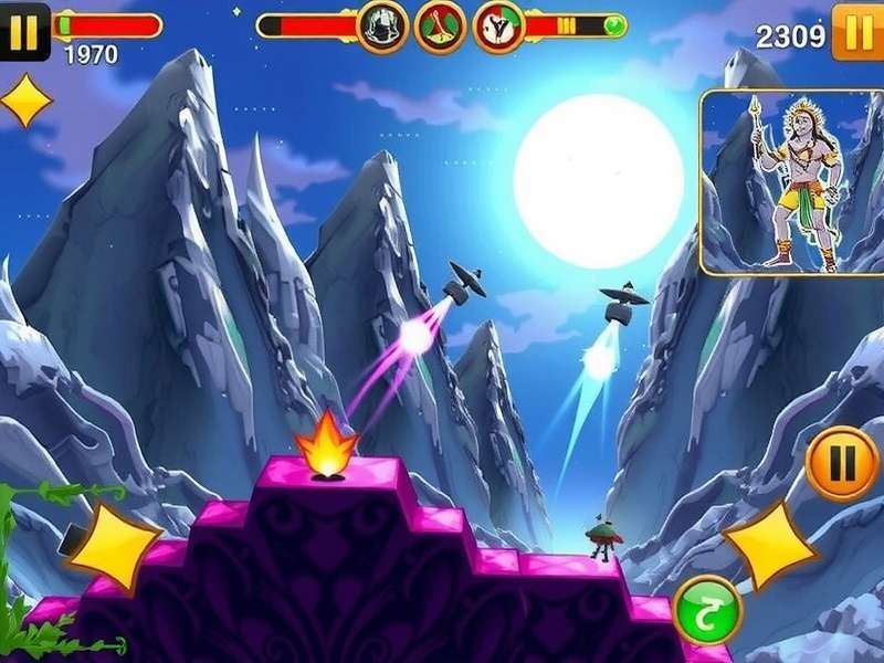 Spiritual realms in Om Namah Shivaya Soulful Om Namah Shivaya Soulful gameplay screenshot showing spiritual realms